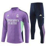 22/23 Real Madrid Training Purple Royal Blue 1:1 Quality Training Jersey