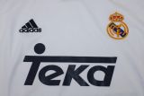 2000/2001 Real Madrid Home 1:1 Quality  Retro Soccer Jersey