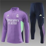 22/23 Real Madrid Training Purple Royal Blue 1:1 Quality Training Jersey