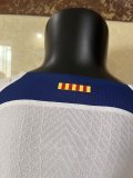 23/24 Barcelona Away White Player Version 1:1 Quality Soccer Jersey