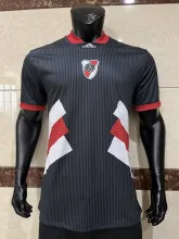 23/24 River Plate Black Player Version 1:1 Quality ICONS T-Shirt