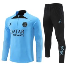 22/23 Paris Training Baby Blue Fans Version 1:1 Quality Training Shirt