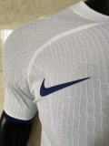 23/24 Barcelona Away White Player Version 1:1 Quality Soccer Jersey