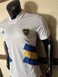 23/24 Boca White Player Version 1:1 Quality ICONS T-Shirt