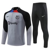 22/23 Barcelona Training Suit Gray Fans Version 1:1 Quality Training Jersey
