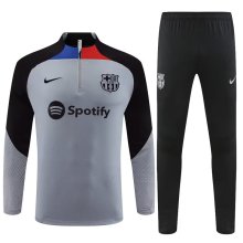 22/23 Barcelona Training Suit Gray Fans Version 1:1 Quality Training Jersey