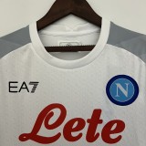 23/24 Napoli  White 1:1 Quality Fans Version Soccer Jersey