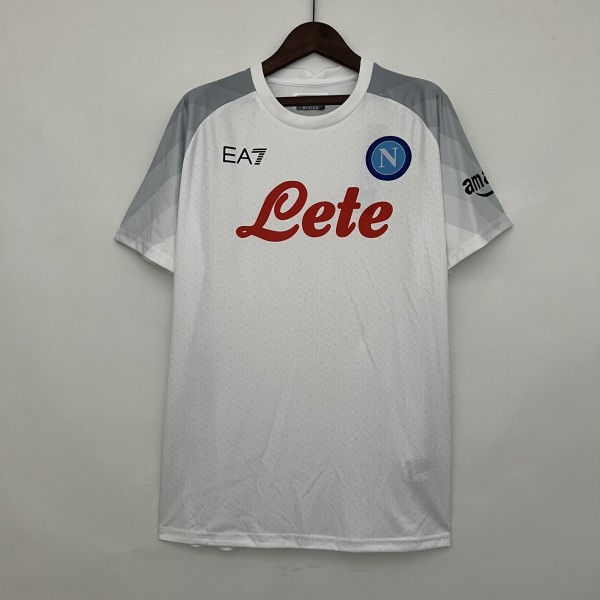23/24 Napoli White 1:1 Quality Fans Version Soccer Jersey