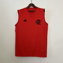 23/24 Vest Training Wear Flamengo Red  Fans Version 1:1 Quality Soccer Jersey