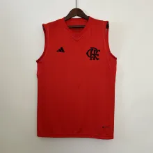 23/24 Vest Training Wear Flamengo Red  Fans Version 1:1 Quality Soccer Jersey