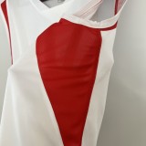 23/24 Vest Training Wear Flamengo White Fans Version 1:1 Quality Soccer Jersey