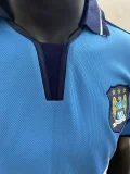 2000-2001 Manchester City Home 1:1 Quality Retro Soccer Jersey