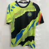 22/23 Inter Milan Green Black Training Shirts Fans 1:1 Quality