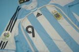 2006/2007 Argentina Home Fans 1:1 Quality Retro Soccer Jersey