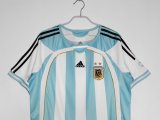 2006/2007 Argentina Home Fans 1:1 Quality Retro Soccer Jersey