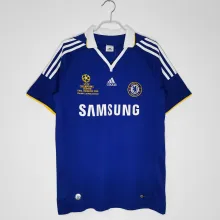 2007-2008 Chelsea Home 1:1 Quality Retro Soccer Jersey