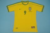 1998 Brazil Home Fans 1:1 Quality Retro Soccer Jersey