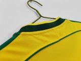 1998 Brazil Home Fans 1:1 Quality Retro Soccer Jersey