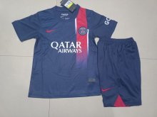 23/24 Paris Home Fans 1:1 Quality Kids Jersey