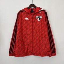 23/24 Sao Paulo Red Windbreaker