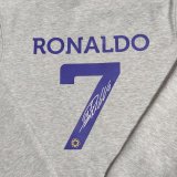 2023 Al-Nassr FC 7#RONALDO Signature Plus Fleece Thick Hoodie