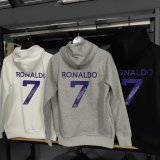 2023 Al-Nassr FC 7#RONALDO Signature Plus Fleece Thick Hoodie