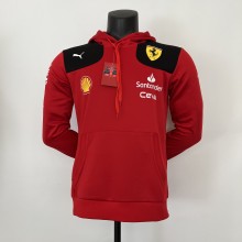 2023 F1 Formula One Ferrari Red Hoodie