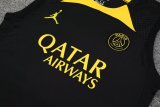 23/24 PSG Paris Black 1:1 Quality Training Vest（A-Set）