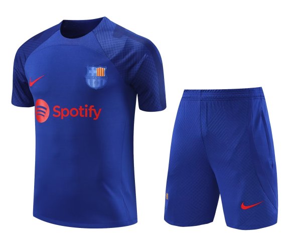 23/24 Barcelona Blue 1:1 Quality Training Jersey（A-Set）