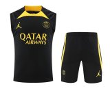 23/24 PSG Paris Black 1:1 Quality Training Vest（A-Set）