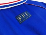 1998 France Home 1:1 Quality Retro Soccer Jersey