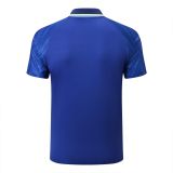 22/23 Chelsea Core Polo Shirt Blue 1:1 Quality Soccer Jersey