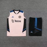 23/24 Manchester United Pink 1:1 Quality Training Vest（A-Set）