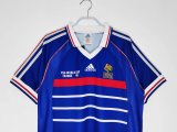 1998 France Home 1:1 Quality Retro Soccer Jersey