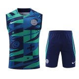 22/23 Inter Milan Green 1:1 Quality Training Vest（A-Set）