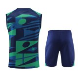 22/23 Inter Milan Green 1:1 Quality Training Vest（A-Set）
