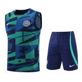 22/23 Inter Milan Green 1:1 Quality Training Vest（A-Set）