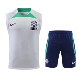 22/23 Inter Milan White 1:1 Quality Training Vest（A-Set）