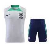 22/23 Inter Milan White 1:1 Quality Training Vest（A-Set）