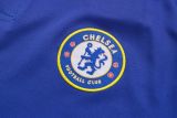 22/23 Chelsea Core Polo Shirt Blue 1:1 Quality Soccer Jersey