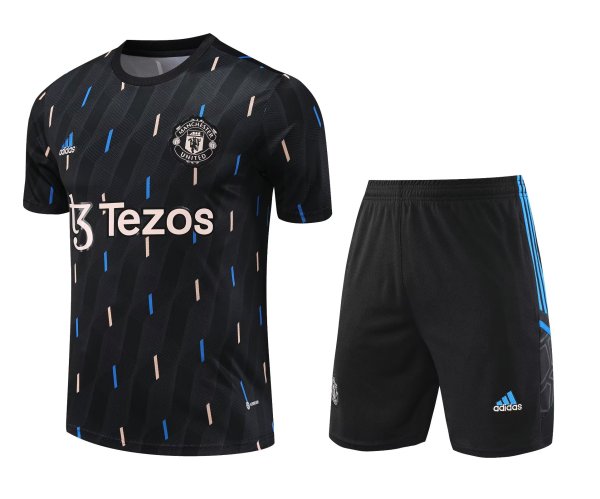 23/24 Manchester United Black 1:1 Quality Training Jersey（A-Set）
