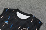 23/24 Manchester United Black 1:1 Quality Training Vest（A-Set）