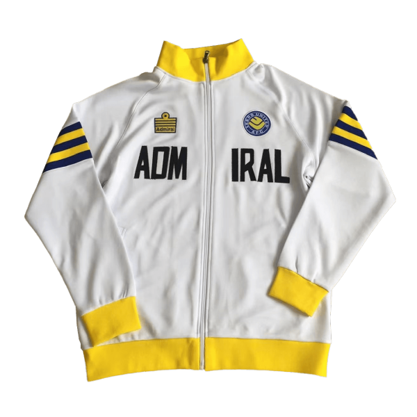 1978 Leeds United Training Jacket 1:1 Quality Retro Jersey