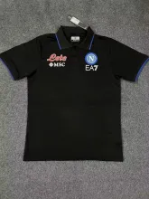 23/24 Napoli Polo Black Fans 1:1 Quality Soccer Jersey