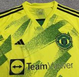 23/24 Manchester United Training Green Fans 1:1 Quality Training Jersey