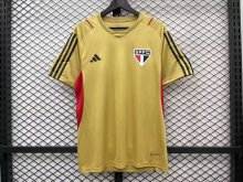 23/24 Sao Paulo Gold Fans 1:1 Quality Training Jersey