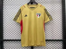 23/24 Sao Paulo Gold Fans 1:1 Quality Training Jersey