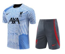 23/24 Liverpool Blue 1:1 Quality Training Jersey（A-Set）