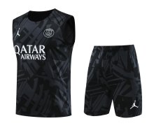 23/24 PSG Paris Black 1:1 Quality Training Vest（A-Set）
