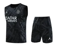 23/24 PSG Paris Black 1:1 Quality Training Vest（A-Set）